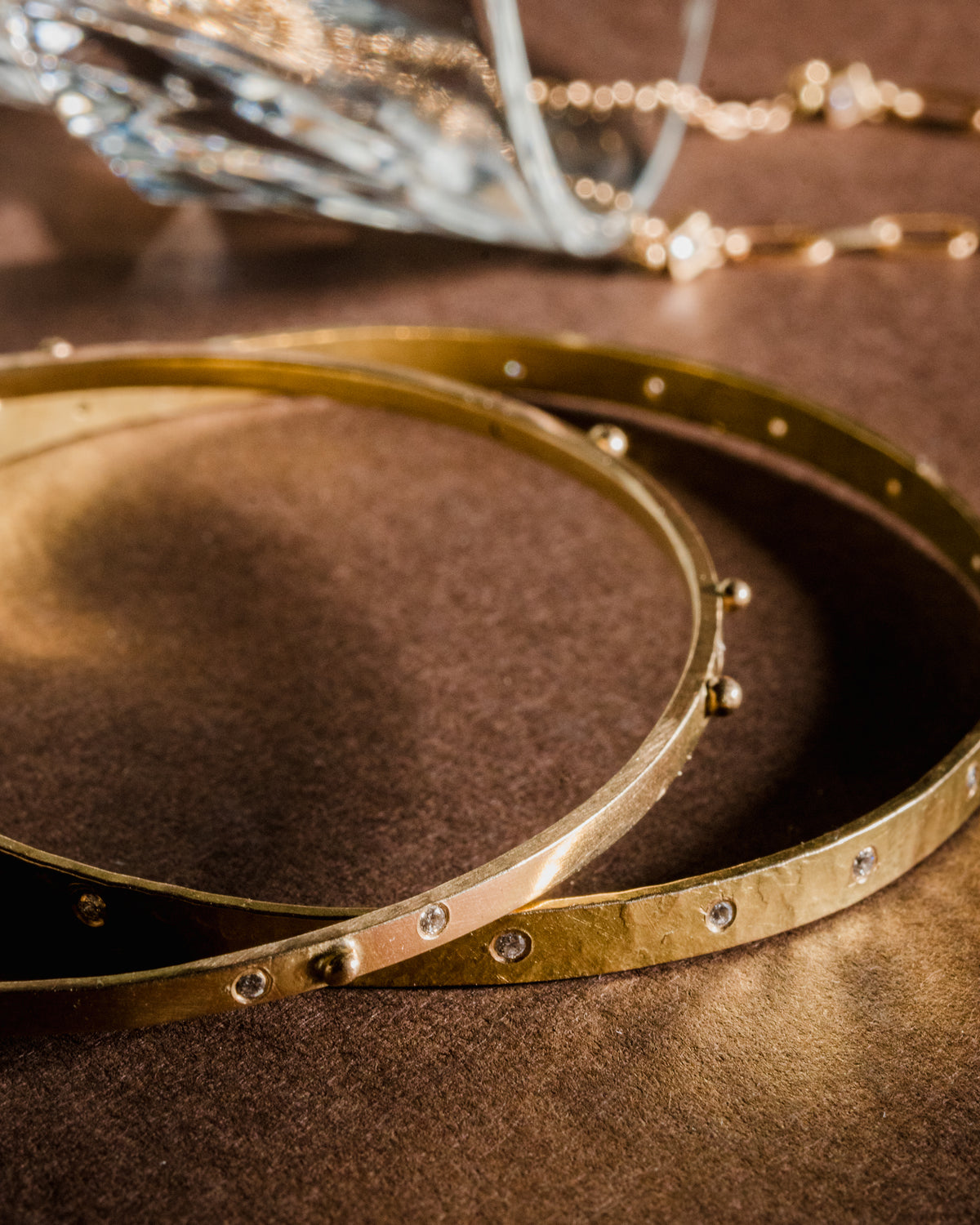 Infinity Diamond Bangle