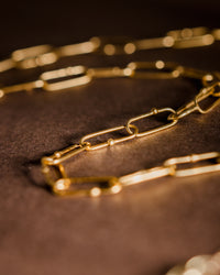 Dotted Chain Necklace - Thin