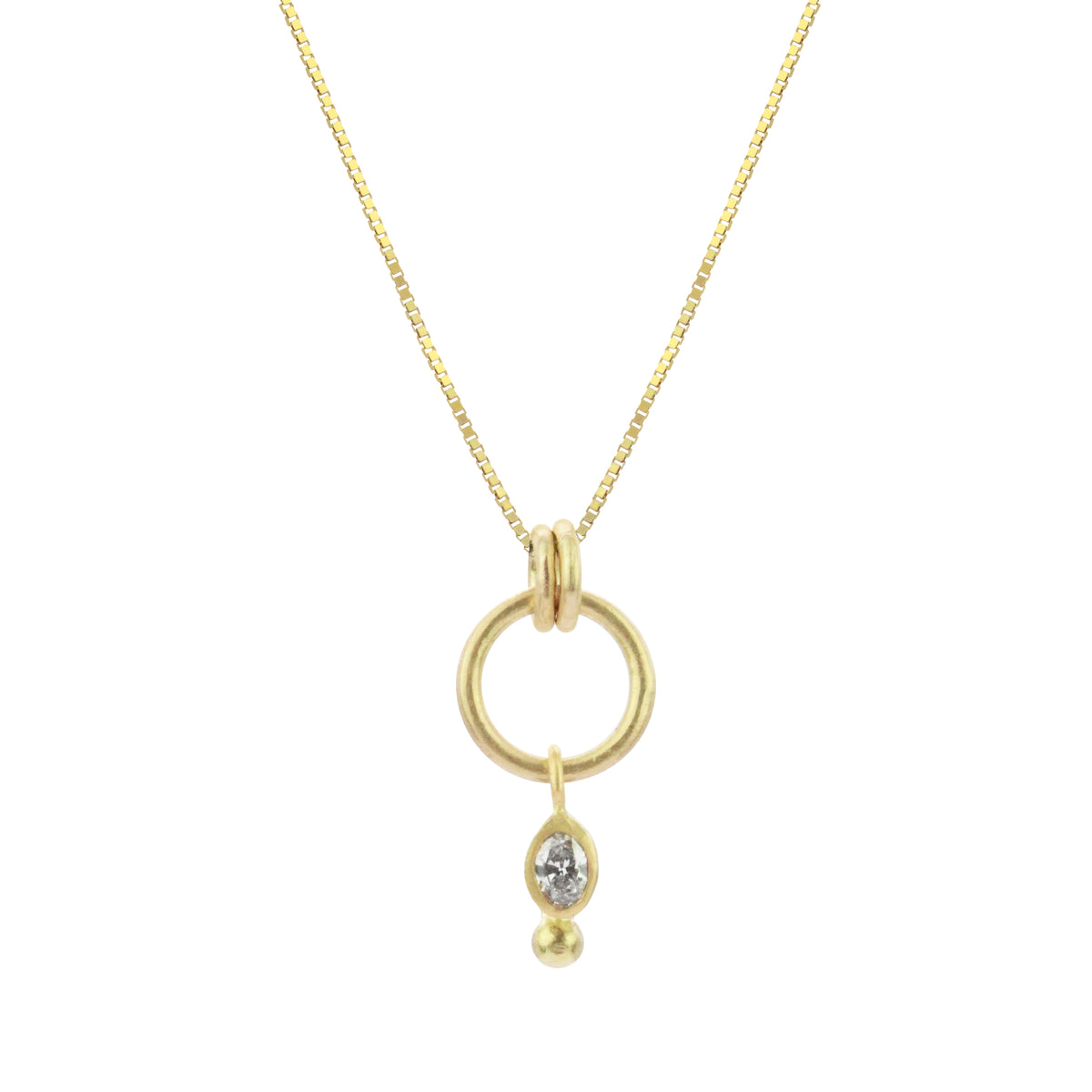 Shapes Necklace #3 - Oval