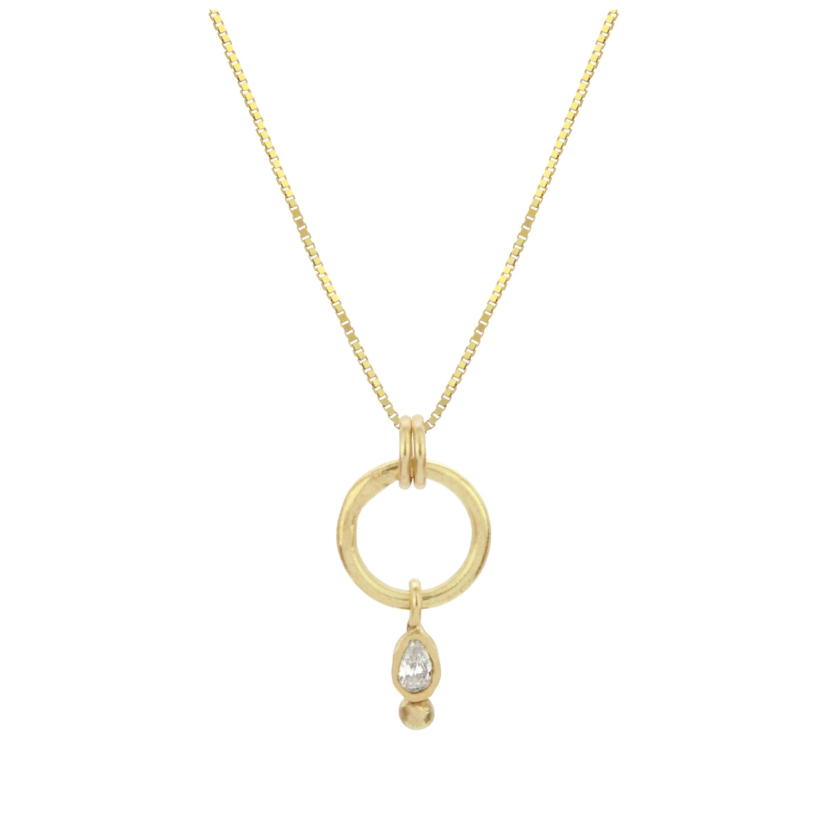 Shapes Necklace #2 - Pear