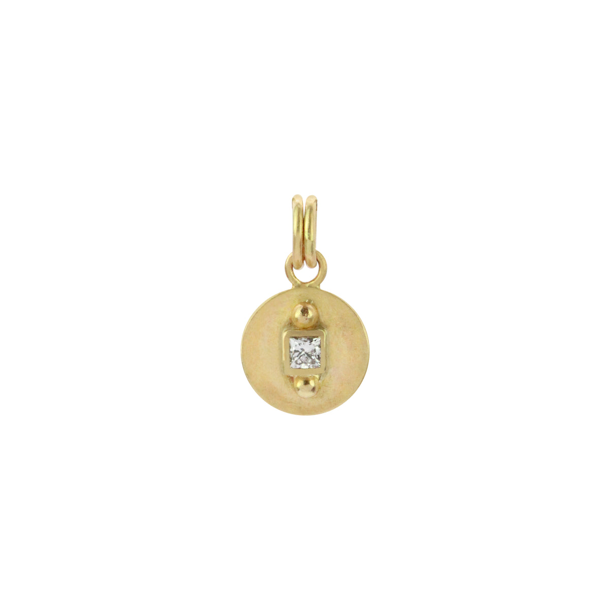 Coin Necklace #5 - Princess Cut