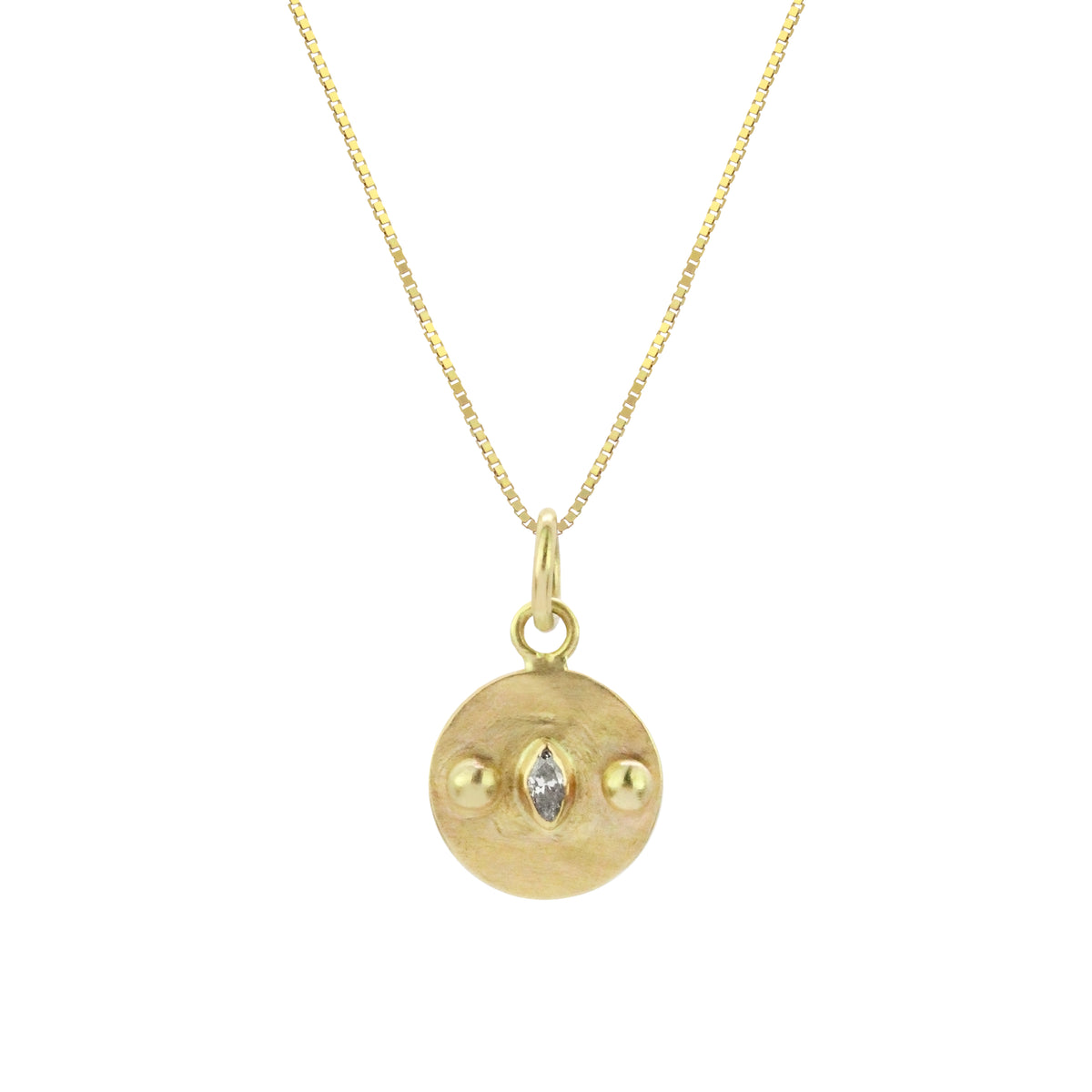 Coin Necklace #4 - Marquise