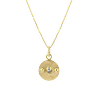 Coin Necklace #4 - Marquise