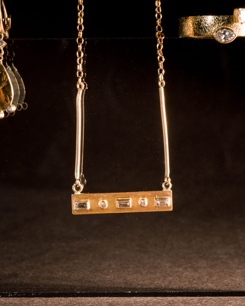Geo Bar Necklace