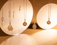 Coin Necklace #3 - Princess Cut