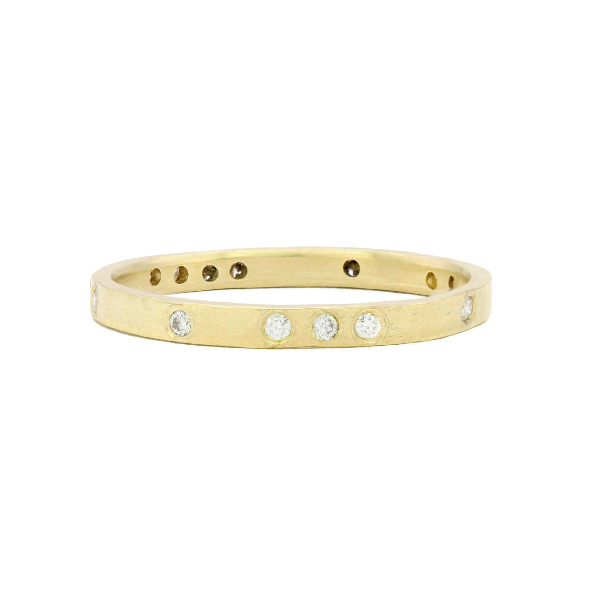 Scattered Diamond Ring