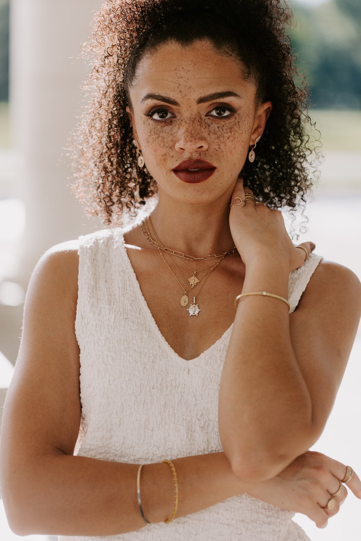 Sol Diamond Necklace