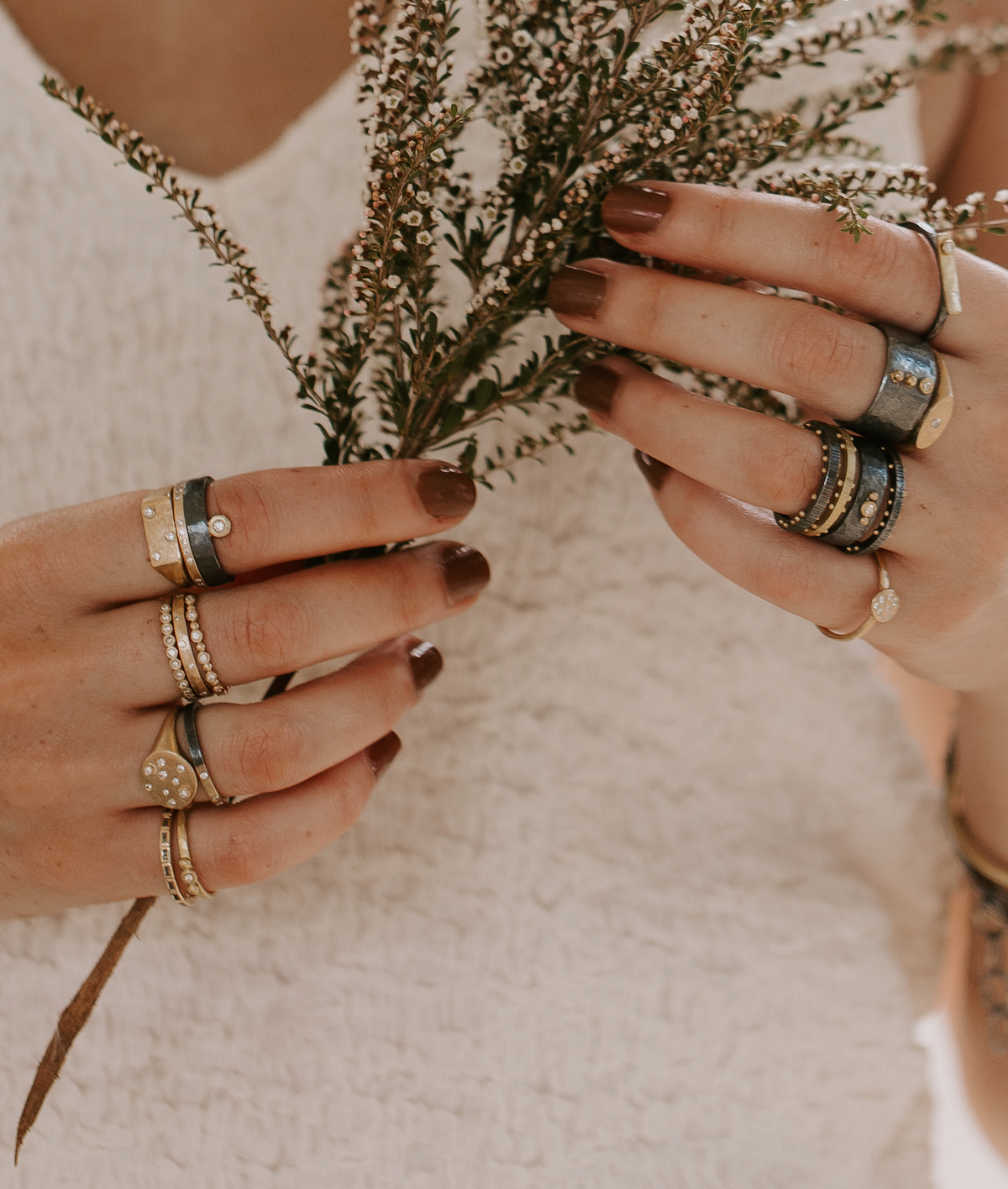 Diamond Dot Ring