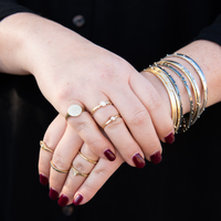 Five Diamond Bangle