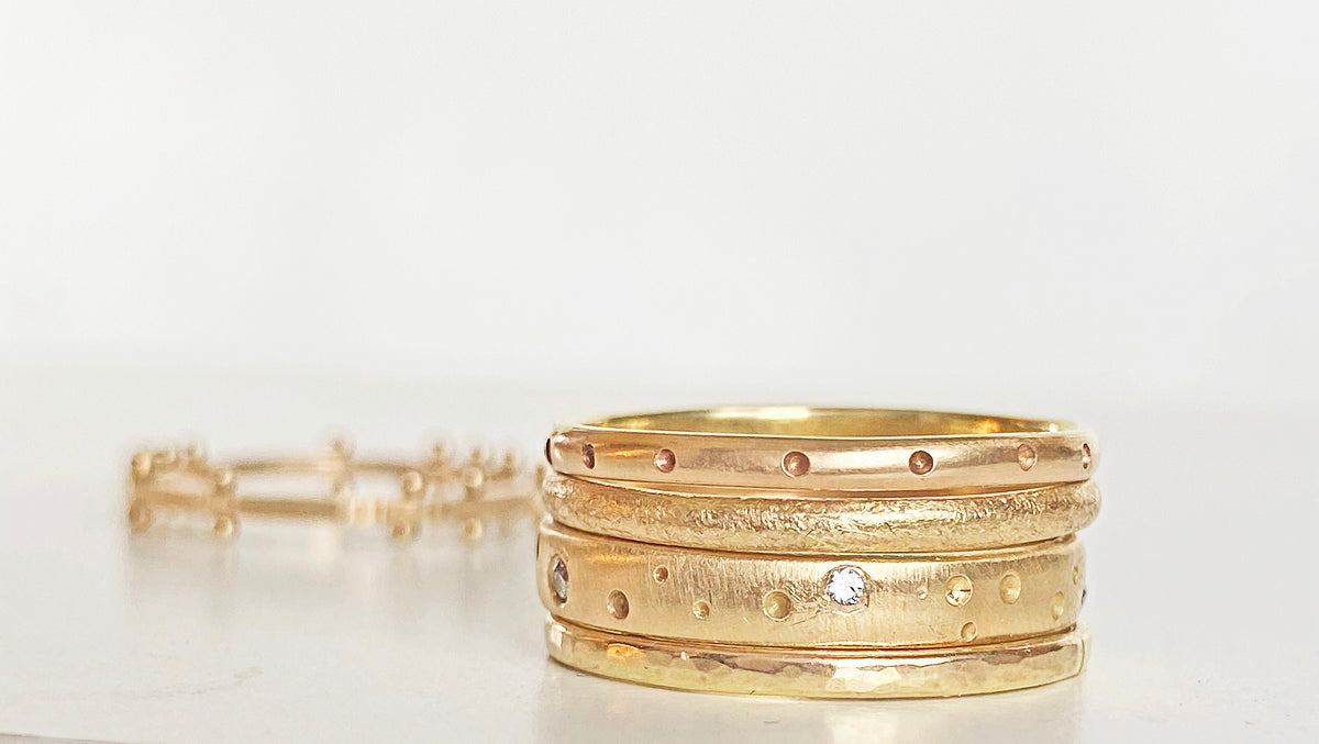 Diamond Dot Ring