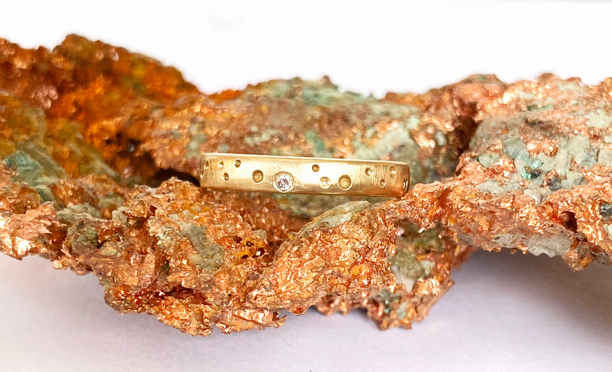 Diamond Dot Ring